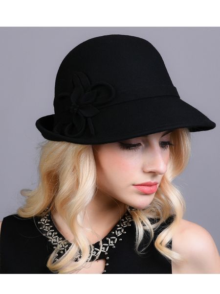 wide brim hats bucket women chic felt female winter wool bowler autumn 1920s vintage flower asymmetric fedora fashion female 230407, Blue;gray
wide brim hats bucket women chic felt female winter wool bowler autumn 1920s vintage flower asymmetric fedora fashion female 230407, Blue;gray