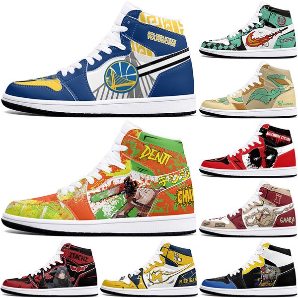 New diy classics customized shoes sports basketball shoes 1s men women antiskid damping anime Versatile cool customized figure sneakers 415306
New diy classics customized shoes sports basketball shoes 1s men women antiskid damping anime Versatile cool customized figure sneakers 415306