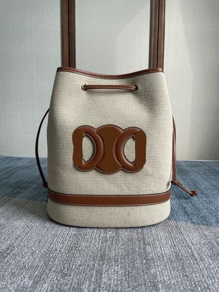 designer bag cowhide canvas bag, bucket bag, large capacity vintage versatile drawstring one shoulder handbag
designer bag cowhide canvas bag, bucket bag, large capacity vintage versatile drawstring one shoulder handbag