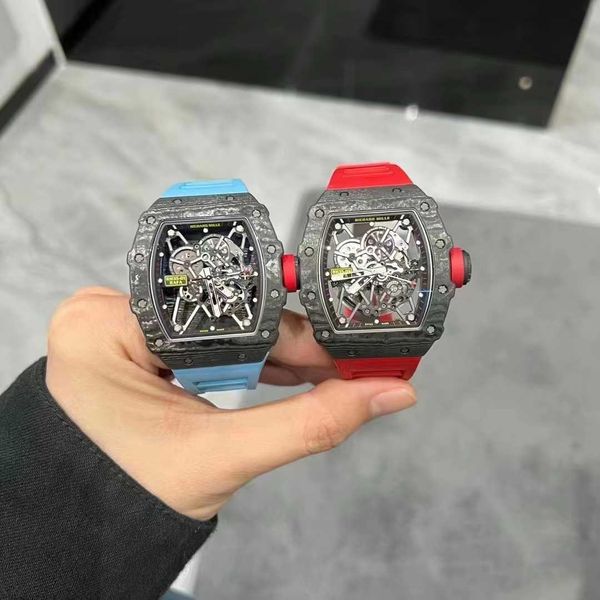 luxury milles lightweight for rm35 richards watch men's ntpt carbon fiber hollow toxley miller mechanical wristband ayw, Slivery;black
luxury milles lightweight for rm35 richards watch men's ntpt carbon fiber hollow toxley miller mechanical wristband ayw, Slivery;black
