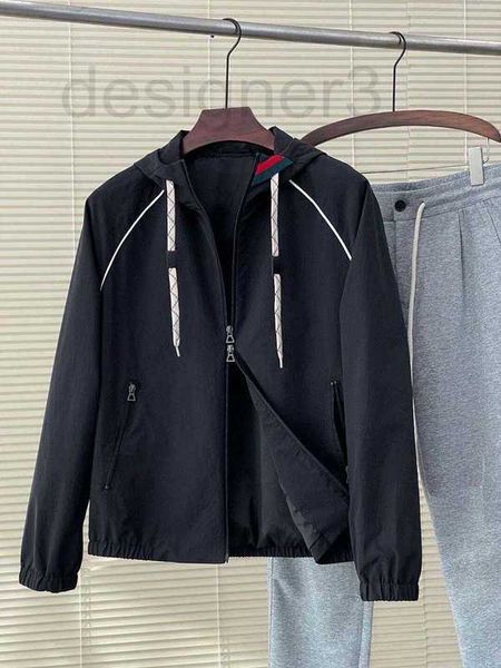 men's jackets designer 2023 new collar corner ribbon raglan sleeve jacket hooded coat luxury collection ephx, Black;brown
men's jackets designer 2023 new collar corner ribbon raglan sleeve jacket hooded coat luxury collection ephx, Black;brown