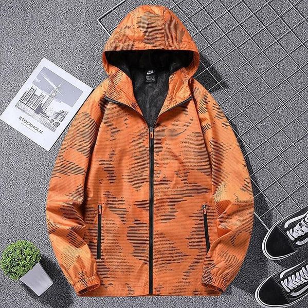 outdoor camouflage windbreaker jackets long sleeve hooded zipper men designer jacket spring basket mens coats, Black;brown
outdoor camouflage windbreaker jackets long sleeve hooded zipper men designer jacket spring basket mens coats, Black;brown
