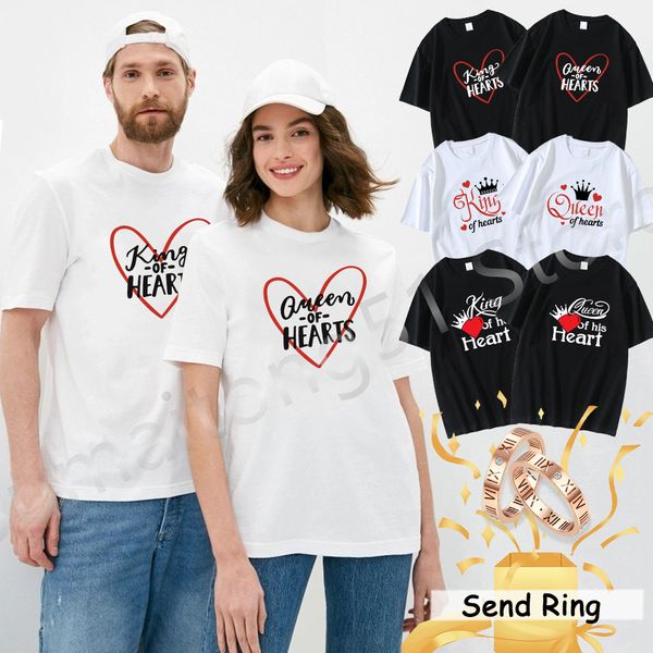 mens tshirts king queen print couple tshirt lovers short sleeve oneck loose tshirt fashion woman man tee shirt clothes 230406, White;black
mens tshirts king queen print couple tshirt lovers short sleeve oneck loose tshirt fashion woman man tee shirt clothes 230406, White;black
