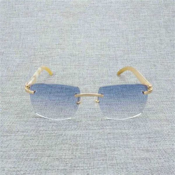 2023 designer glasses model vintage white buffalo horn rimless square men wood sun glasses retro wooden shades for summer club eyewear iqou, White;black
2023 designer glasses model vintage white buffalo horn rimless square men wood sun glasses retro wooden shades for summer club eyewear iqou, White;black