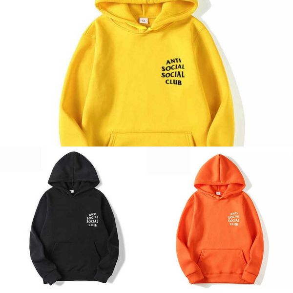 designer assc anti social club same fashion men's and women's hooded sweater loose long hoody17, Black
designer assc anti social club same fashion men's and women's hooded sweater loose long hoody17, Black