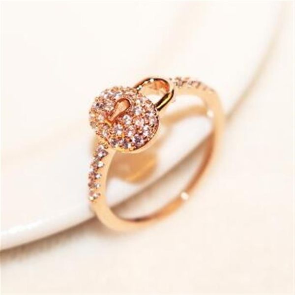 designer ring jewelry band rings luxury cubic zirconia rose gold plated lock charms for women vintage finger wedding party bride costume, Silver
designer ring jewelry band rings luxury cubic zirconia rose gold plated lock charms for women vintage finger wedding party bride costume, Silver