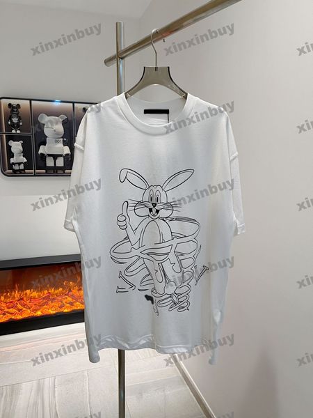 xinxinbuy men designer tee t shirt 23ss paris rabbit love print 1854 short sleeve cotton women black white blue gray s-xl, Black;brown
xinxinbuy men designer tee t shirt 23ss paris rabbit love print 1854 short sleeve cotton women black white blue gray s-xl, Black;brown
