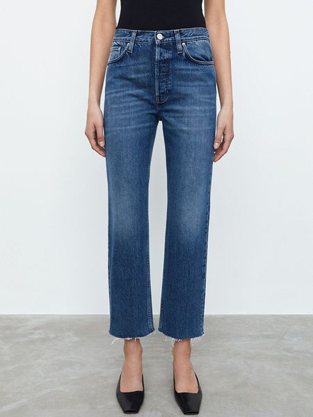 women's jeans women's casual full matching demin pants spring women's torn straight leg jeans with zipper 230407, Blue
women's jeans women's casual full matching demin pants spring women's torn straight leg jeans with zipper 230407, Blue