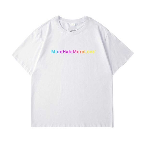 assc men's t shirt anti social club rainbow letter print round neck tee t-shirt summer large size loose design outdoor neutral simple, White
assc men's t shirt anti social club rainbow letter print round neck tee t-shirt summer large size loose design outdoor neutral simple, White