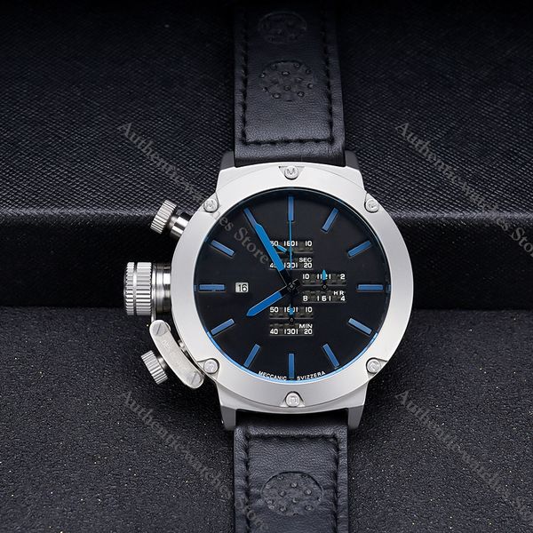 watch 2022 new luxury stainless u1001 men's automatic chronograph limited edition 47mm gold dial rubber strap japan move quartz watch, Slivery;brown
watch 2022 new luxury stainless u1001 men's automatic chronograph limited edition 47mm gold dial rubber strap japan move quartz watch, Slivery;brown