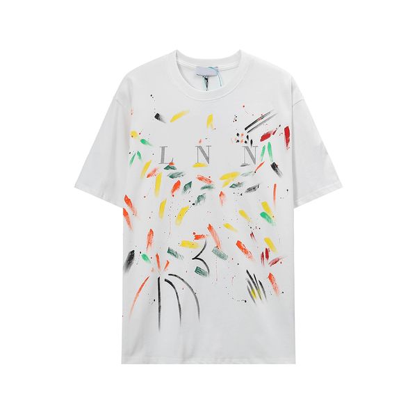2023 new designer t shirts fashion splash ink graffiti printed womens t-shirt men cotton casual tees short sleeve oversize hip hop streetwea, White;black
2023 new designer t shirts fashion splash ink graffiti printed womens t-shirt men cotton casual tees short sleeve oversize hip hop streetwea, White;black