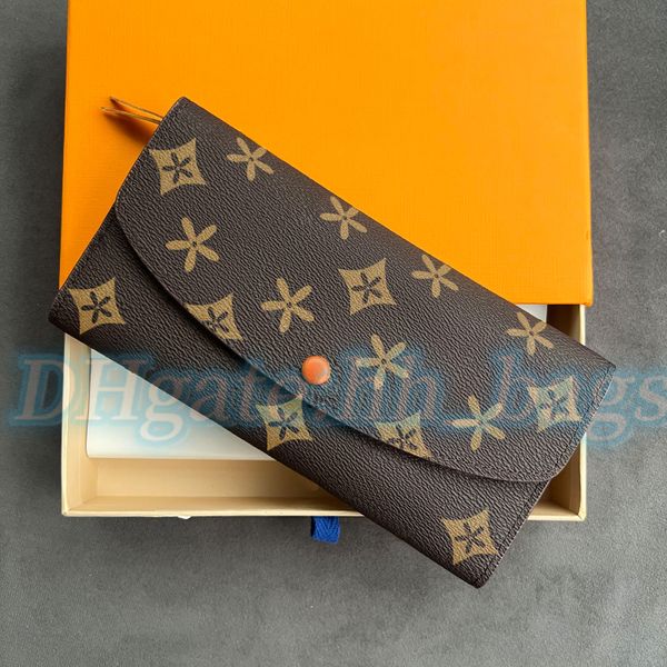 card holders 2023 womens coin purses m60697 emilie long wallets mens purse 4 credit card slots luxury designer fashion wristlets leather wal, Red;black
card holders 2023 womens coin purses m60697 emilie long wallets mens purse 4 credit card slots luxury designer fashion wristlets leather wal, Red;black