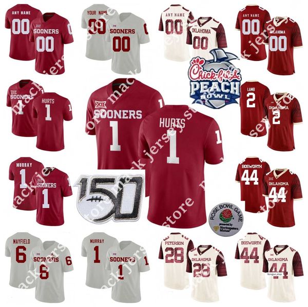 jersey ncaa college football oklahoma sooners jersey jalen hurts kyler murray baker mayfield adrian peterson brian bosworth ceedee lamb, Black
jersey ncaa college football oklahoma sooners jersey jalen hurts kyler murray baker mayfield adrian peterson brian bosworth ceedee lamb, Black