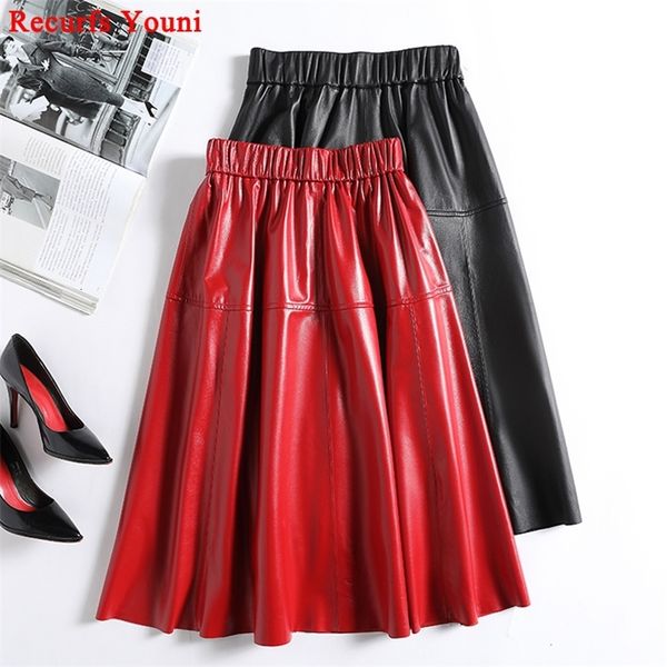 skirts women's leather jacket 100% sheepskin elastic waist a-line jupe and attractive red and white pleated mid length dress 230406, Black
skirts women's leather jacket 100% sheepskin elastic waist a-line jupe and attractive red and white pleated mid length dress 230406, Black