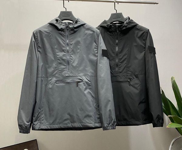 mens jackets brand designer stone spring two colors islands style for outdoor leisure jacket large pocket with half zipper fashion man xc, Black;brown
mens jackets brand designer stone spring two colors islands style for outdoor leisure jacket large pocket with half zipper fashion man xc, Black;brown