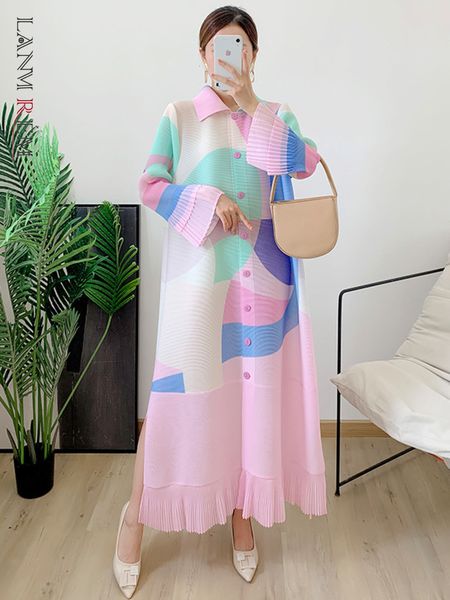 casual dresses lanmrem maxi pleated dress women's polo neck single chest long sleeve color block tassel hem unique dress autumn 2r5928, Black;gray
casual dresses lanmrem maxi pleated dress women's polo neck single chest long sleeve color block tassel hem unique dress autumn 2r5928, Black;gray