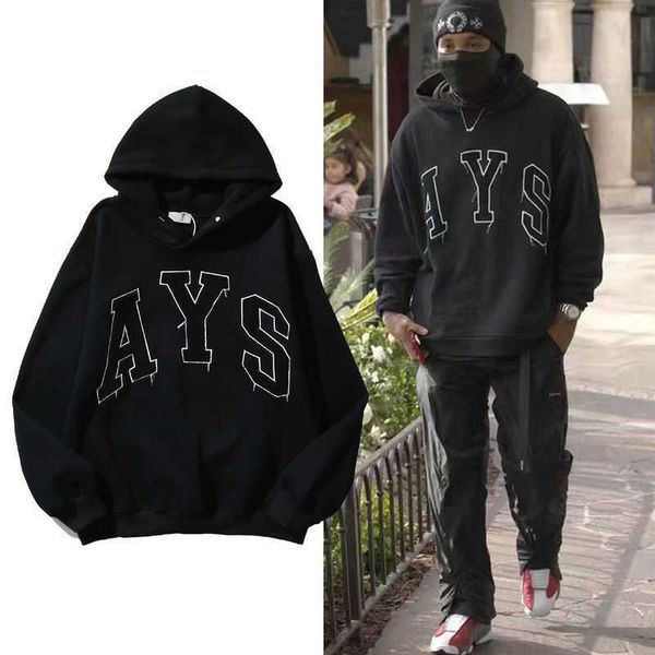 askyurself vintage washed old ask letter high street fashion brand thickened hooded sweater men's and women's hoodies, Black
askyurself vintage washed old ask letter high street fashion brand thickened hooded sweater men's and women's hoodies, Black