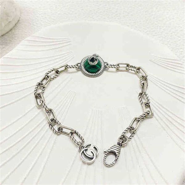 bracelet silver malachite bracelet pendant twisted hand ornament hip hop gift version factory direct sales 50% off, Black
bracelet silver malachite bracelet pendant twisted hand ornament hip hop gift version factory direct sales 50% off, Black