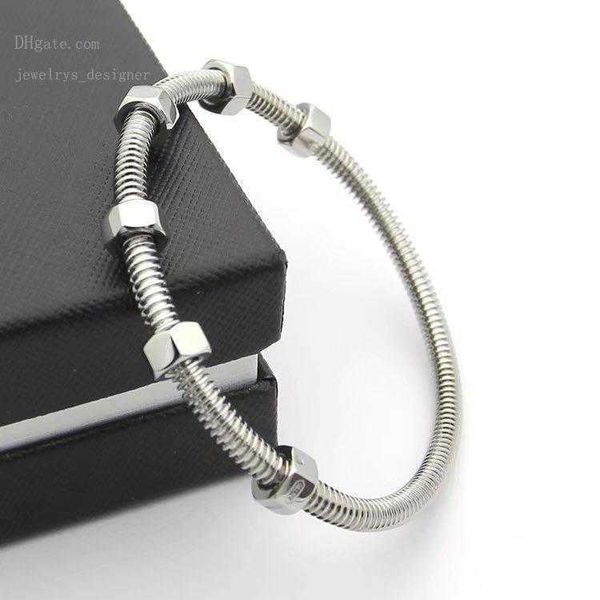 designer bracelets stainless steel bangle screw bracelet fashion designer jewelry women bracelets iced out, Black
designer bracelets stainless steel bangle screw bracelet fashion designer jewelry women bracelets iced out, Black