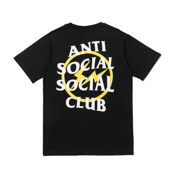 men assc t shirt brand popular name fujiwara lightning printing men's women's fashion street short sleeve wonmen men, White
men assc t shirt brand popular name fujiwara lightning printing men's women's fashion street short sleeve wonmen men, White