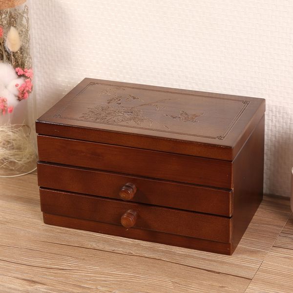 jewelry settings 3tier wooden storage box watches earrings necklaces rings container with drawer and mirror 230407, Slivery;crystal
jewelry settings 3tier wooden storage box watches earrings necklaces rings container with drawer and mirror 230407, Slivery;crystal