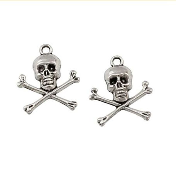 150pcs alloy "pirate skull and crossbones" charms pendant for jewelry making findings 20*24mm a-128, Bronze;silver
150pcs alloy "pirate skull and crossbones" charms pendant for jewelry making findings 20*24mm a-128, Bronze;silver