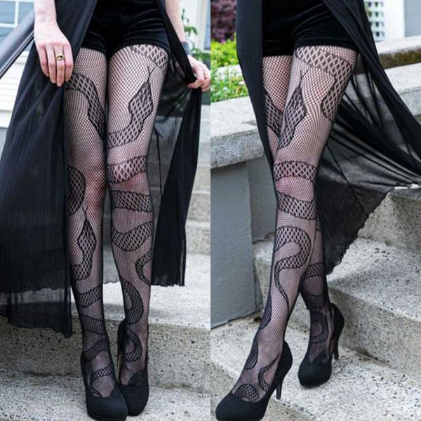 5 pc socks 2023 women snake tights stockings harajuku evil snake jacquard lings punk goth anime fishnet socks tights body pantyhose z0407, Red;black
5 pc socks 2023 women snake tights stockings harajuku evil snake jacquard lings punk goth anime fishnet socks tights body pantyhose z0407, Red;black