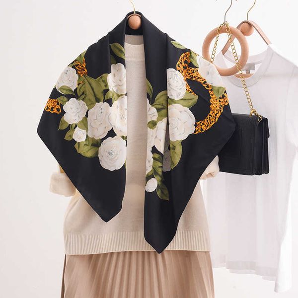 sarongs summer camellia faux silk scarf woman girls 90x90cm wrap bandanas ladies neck scarfs office lady hair band foulard hand kerchief p23, Blue;gray
sarongs summer camellia faux silk scarf woman girls 90x90cm wrap bandanas ladies neck scarfs office lady hair band foulard hand kerchief p23, Blue;gray