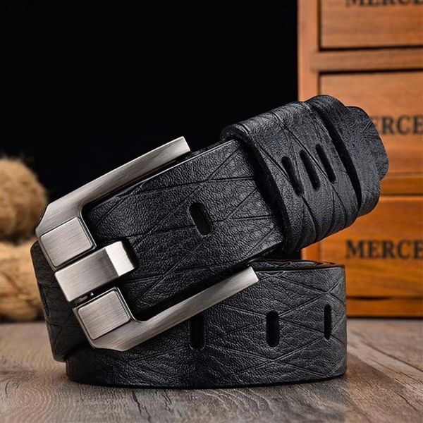 belts lfmbcow genuine leather luxury strap male for men large plus size100160cm vintage pin buckle belt 230406, Black;brown
belts lfmbcow genuine leather luxury strap male for men large plus size100160cm vintage pin buckle belt 230406, Black;brown