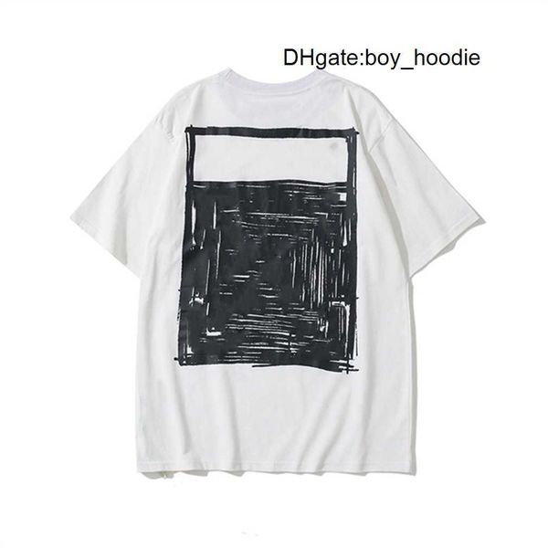 men's fashion designer offs t shirts luxury cotton loose t-shirts casual summer short sleeves oil painting black back print arrow women, White;black
men's fashion designer offs t shirts luxury cotton loose t-shirts casual summer short sleeves oil painting black back print arrow women, White;black