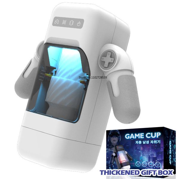 pyjamas automatic male masturbator cup 10 thrusting&vibration modes heating function with phone holder stroker se, Black;white
pyjamas automatic male masturbator cup 10 thrusting&vibration modes heating function with phone holder stroker se, Black;white