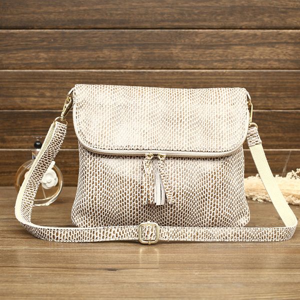 evening bags genuine leather women s bag 2023 single shoulder flap handbags fashion snake shiny coating embossed 230407
evening bags genuine leather women s bag 2023 single shoulder flap handbags fashion snake shiny coating embossed 230407