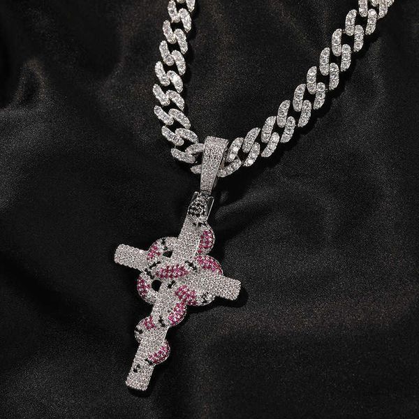 hip-hop new colorful snake cross pendant vintage fashion jewelry accessories hip hop necklaces 0511, Silver
hip-hop new colorful snake cross pendant vintage fashion jewelry accessories hip hop necklaces 0511, Silver