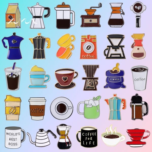 mini cartoon coffee tools enamel pins cute coffee beans fashion coffee cup accessories brooch barista badge lapel jewelry gift, Gray
mini cartoon coffee tools enamel pins cute coffee beans fashion coffee cup accessories brooch barista badge lapel jewelry gift, Gray