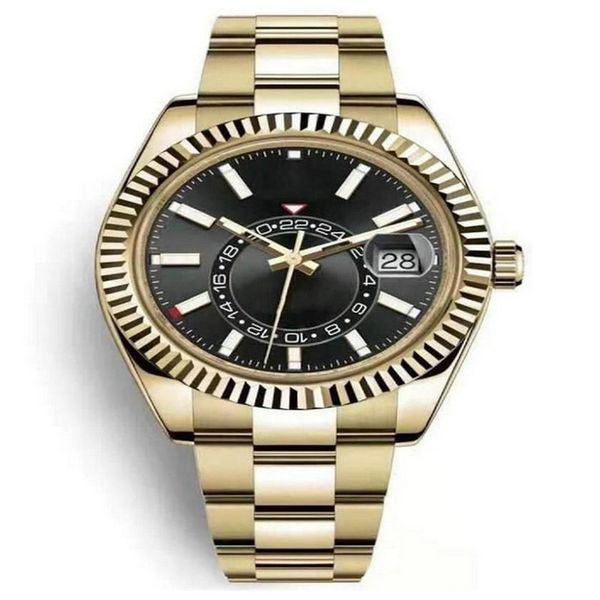 new men watches waterproof dual time zone luxury 904l stainless steel watches automatic mechanical sweep movement male wristwatches, Slivery;brown
new men watches waterproof dual time zone luxury 904l stainless steel watches automatic mechanical sweep movement male wristwatches, Slivery;brown