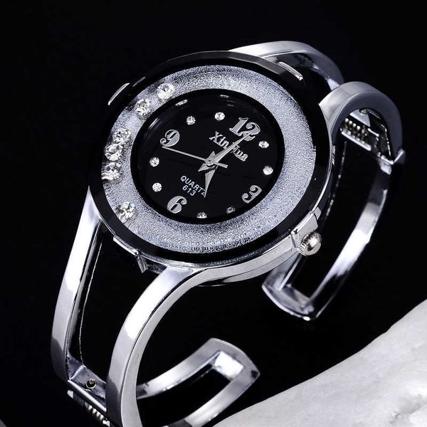 wristwatches luxury women bangle watches quartz fashion bracelet watch crystal stainless steel brand xinhua casual clock wristwatch relojes, Slivery;brown
wristwatches luxury women bangle watches quartz fashion bracelet watch crystal stainless steel brand xinhua casual clock wristwatch relojes, Slivery;brown