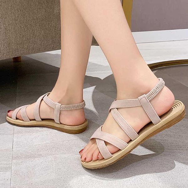 sandals 2023 new summer rome sandals shoes woman cross belt sandals flat beach sandalias ladies sandalia feminina open toe shoes y2304, Black
sandals 2023 new summer rome sandals shoes woman cross belt sandals flat beach sandalias ladies sandalia feminina open toe shoes y2304, Black