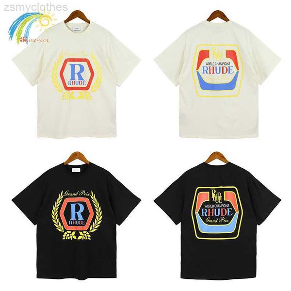 men's t-shirts summer style oversized hip hop rhude tee men women 1 1 patchwork rhude t shirt apricot black inside tags, White;black
men's t-shirts summer style oversized hip hop rhude tee men women 1 1 patchwork rhude t shirt apricot black inside tags, White;black