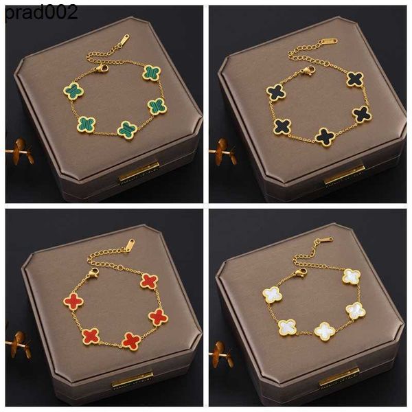 charm bracelets classic design colorful clover charm bracelet 18k gold stainless steel jewelry for women gift, Golden;silver
charm bracelets classic design colorful clover charm bracelet 18k gold stainless steel jewelry for women gift, Golden;silver