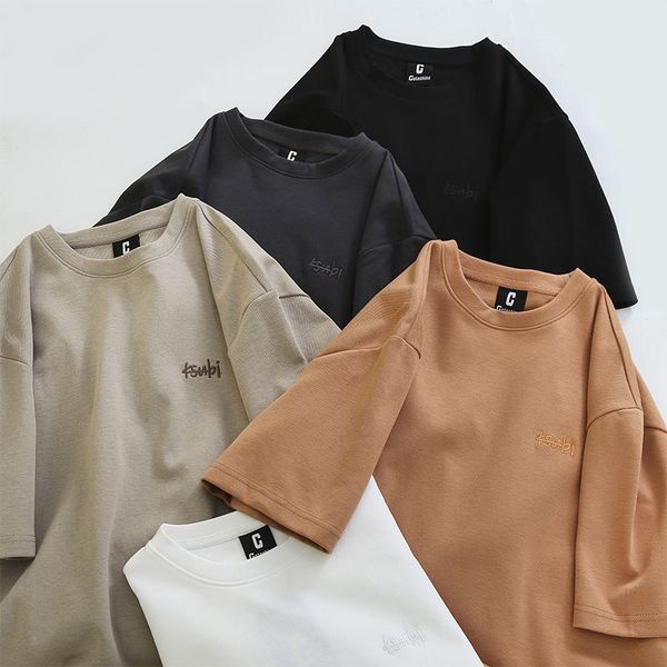 2023 summer new classic letter print men's and women's casual loose round neck short sleeve t-shirt, White;black
2023 summer new classic letter print men's and women's casual loose round neck short sleeve t-shirt, White;black