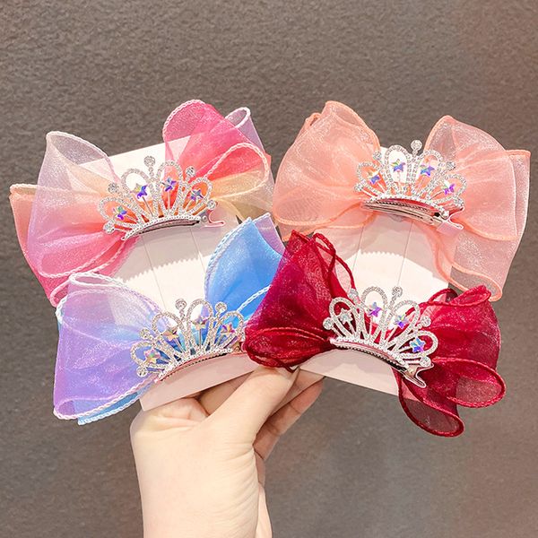 children's lace princess crown bow hair clip headdress girl baby hair clip girl three-dimensional clip, Slivery;white
children's lace princess crown bow hair clip headdress girl baby hair clip girl three-dimensional clip, Slivery;white