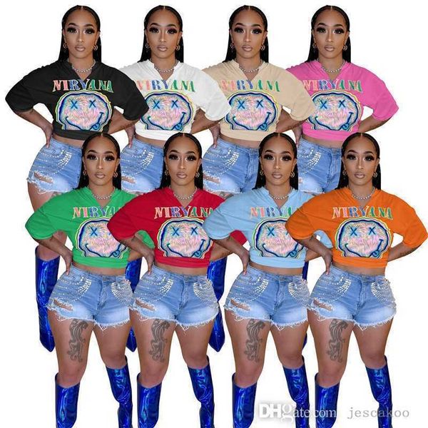 retail 2023 womens short sleeve t-shirt summer designer smiling face printing imitation cotton elastic casual clothing, White
retail 2023 womens short sleeve t-shirt summer designer smiling face printing imitation cotton elastic casual clothing, White