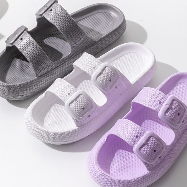 slippers 2023 fashion home adjustable tower buckle thick platform sandals indoor shoes bathroom slipper soft flat sole slides 230407, Black
slippers 2023 fashion home adjustable tower buckle thick platform sandals indoor shoes bathroom slipper soft flat sole slides 230407, Black