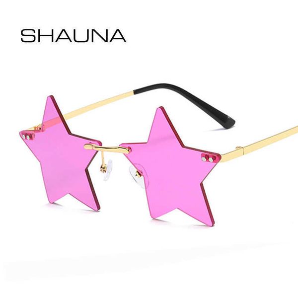 sunglasses shauna unique rimless pentagram sunglasses fashion five-pointed star shades uv400 p230406, White;black
sunglasses shauna unique rimless pentagram sunglasses fashion five-pointed star shades uv400 p230406, White;black