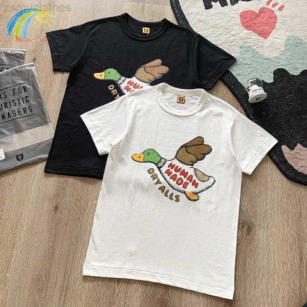 men's t-shirts flying duck print pattern human made t-shirts men women 1 1 tees white black short sleeve
men's t-shirts flying duck print pattern human made t-shirts men women 1 1 tees white black short sleeve