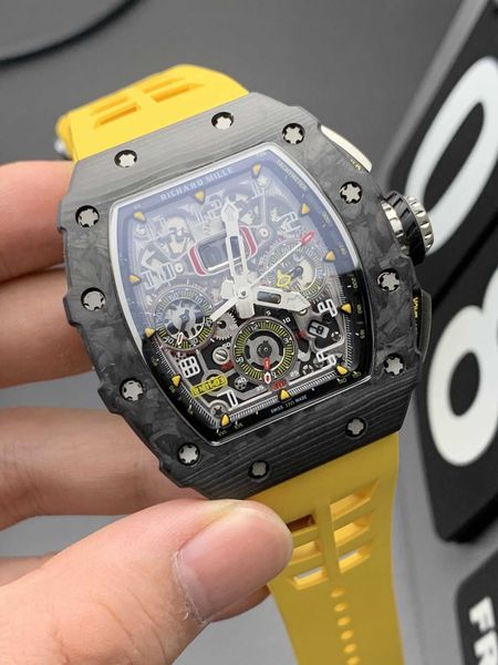 luxury milles personality richards rm11-03 watch automation carbon fiber miller multifunctional large dial tape men ayw, Slivery;black
luxury milles personality richards rm11-03 watch automation carbon fiber miller multifunctional large dial tape men ayw, Slivery;black