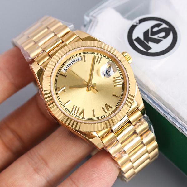 

Watch Men's Automatic Mechanical Watch 40mm/36mm Women's Calendar 904 Stainless Steel Strap Waterproof Sapphire Montre de Luxe Couple Gift Watch