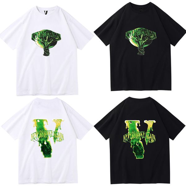 vlone men's / women's couples casual fashion trend high street loose hip-hop100% cotton printed round neck t-shirt dt116, White;black
vlone men's / women's couples casual fashion trend high street loose hip-hop100% cotton printed round neck t-shirt dt116, White;black