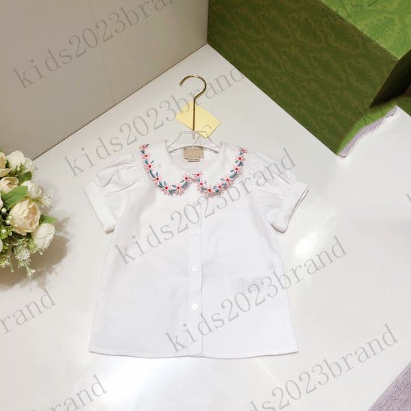 designer girls t shirts blue embroidery flowers baby blouses 2023 summer brand baby clothes white color puff sleeves shirts children fashion
designer girls t shirts blue embroidery flowers baby blouses 2023 summer brand baby clothes white color puff sleeves shirts children fashion