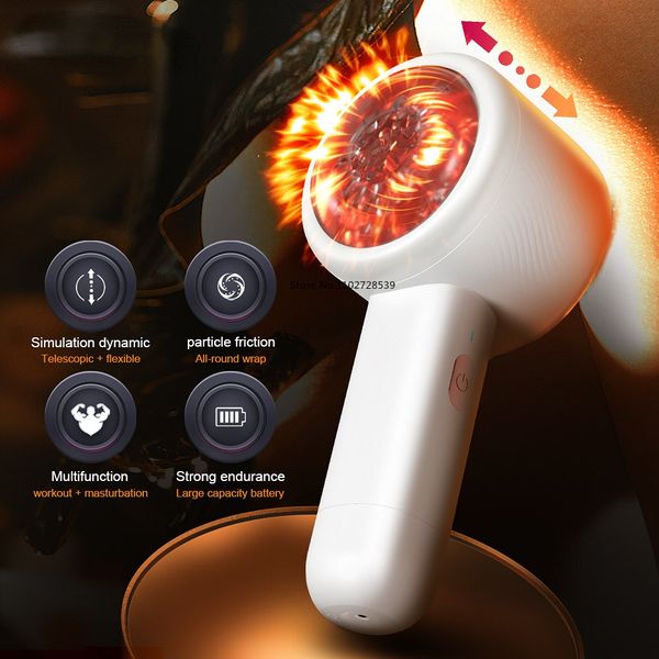 pyjamas automatic telescopic male masturbator for men blowjob oral machine toys for men goods for adults piston mas, Black;white
pyjamas automatic telescopic male masturbator for men blowjob oral machine toys for men goods for adults piston mas, Black;white